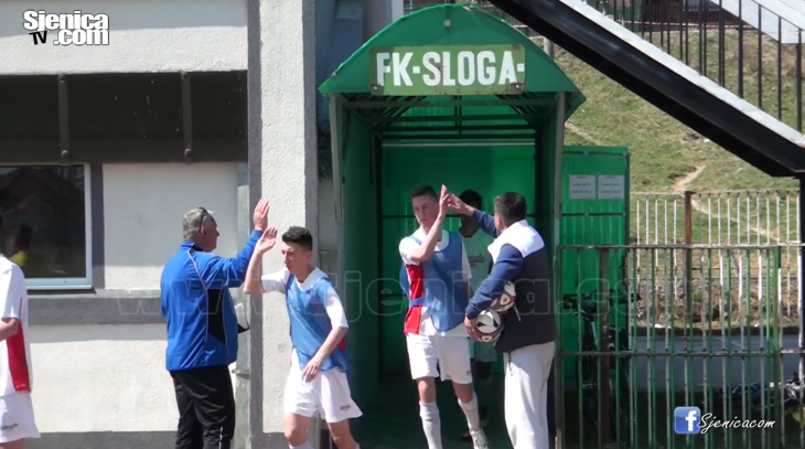 FK SLOGA - Kadeti pred utakmica - Sjenica - donacija - Hasko Hasanovic
