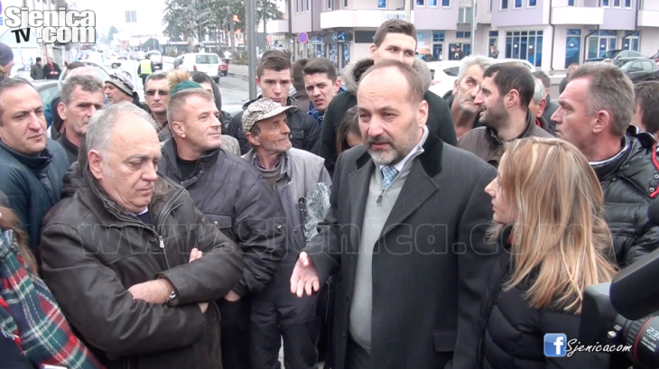 PREDSEDNICKI KANDIDAT SASA JANKOVIC U SJENICI - MART 2017