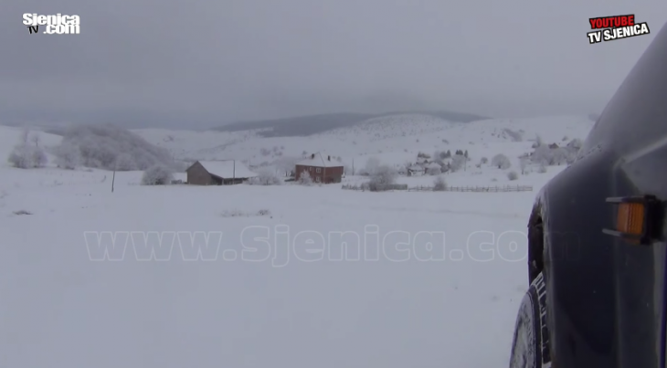 U FIJULJE NA NASTAVU NA -20 STEPENI - VIDEO - SJENICA 2017